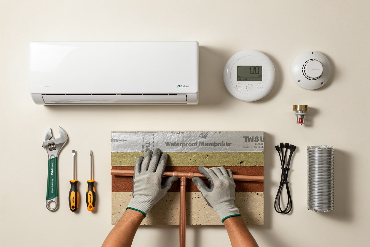 Bunyan General Contracting and Decoration professional HVAC, fire safety, and insulation systems installation in Egypt and UAE